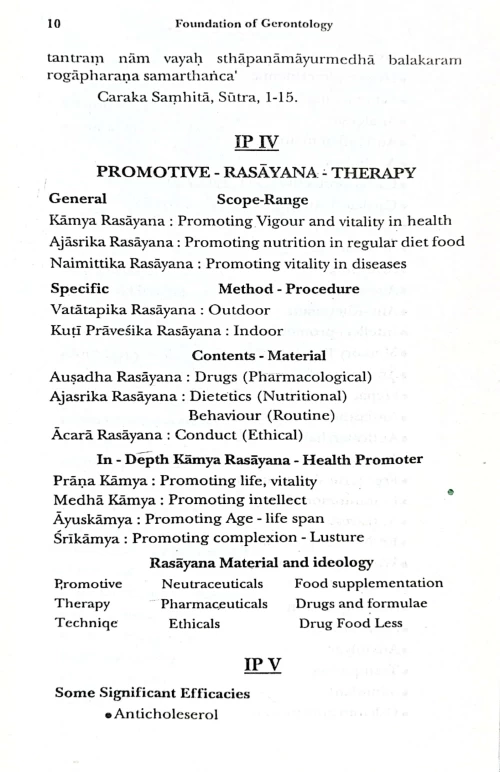 Foundation of Gerontology